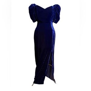 Vintage nu-mode velvet dress, small/medium